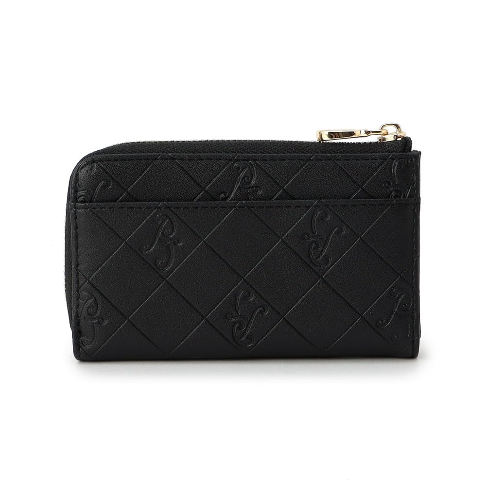 PAUL & JOE ACCESSOIRES Key Case with Embossed Studs In Black
