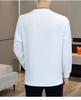 Men's Velvet Slim-Fit Long-Sleeve Sweatshirt for Spring & Autumn