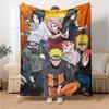 1pc NARUTO (2) Blanket, Gift, for Men and Women, Soft Blanket, Good for Sofa Bed Couch Travel, Lightweight Flannel Blanket