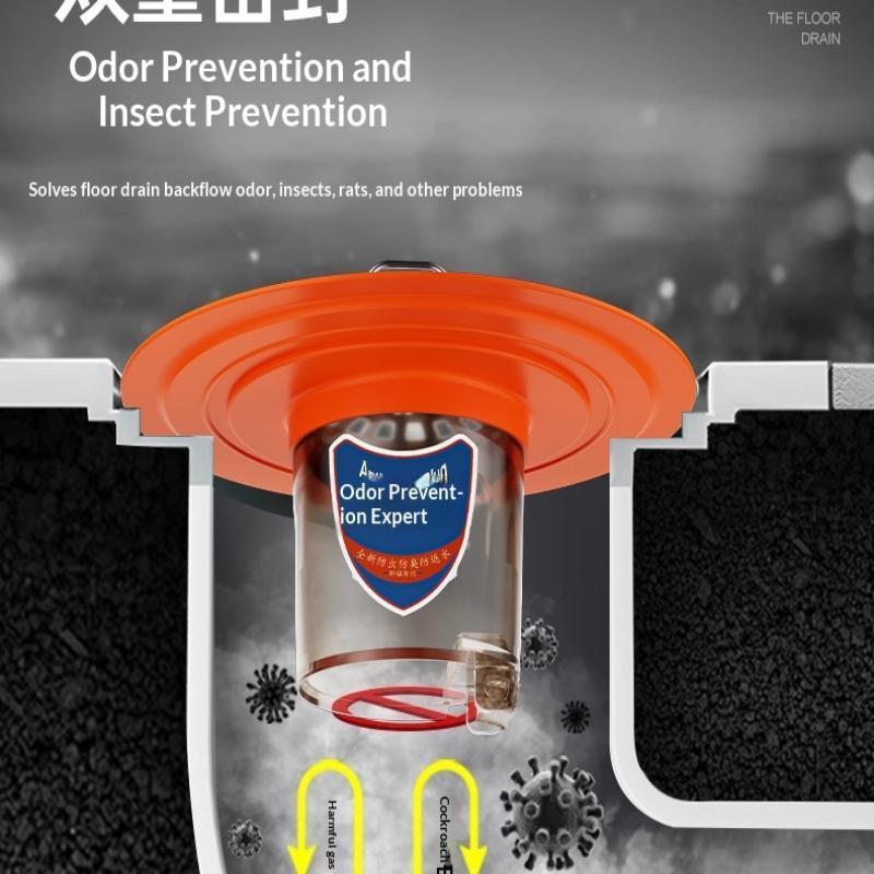 Floor Drain Odor-Proof Core Universal Inner Insert For Bathrooms, Shower Room Drain Strainer