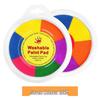 Kindergarten Doodle Ink Pad - 7 or 13 Color Round Disc for Finger Painting & Rubber Stamps
