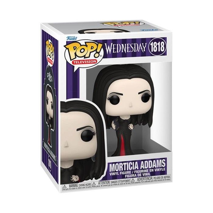 Figurine POP! - FUNKO - Mercredi - Morticia - 9 cm - PVC - Mixte