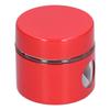 Mini Tea Storage Cans Portable Stainless Steel Coffee Powder Preservation Cans for Home KitchenRed