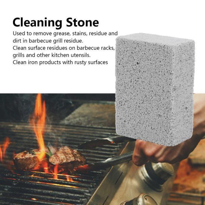 Drfeify Cleaning Stone Grease Cleaning Brick Grill Stain Pumice Stone Kitchen Barbecue Accessory