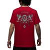 Jordan BRAND T Shirts Men's Red Crew Neck Moderate Straight Fit IB7529-687