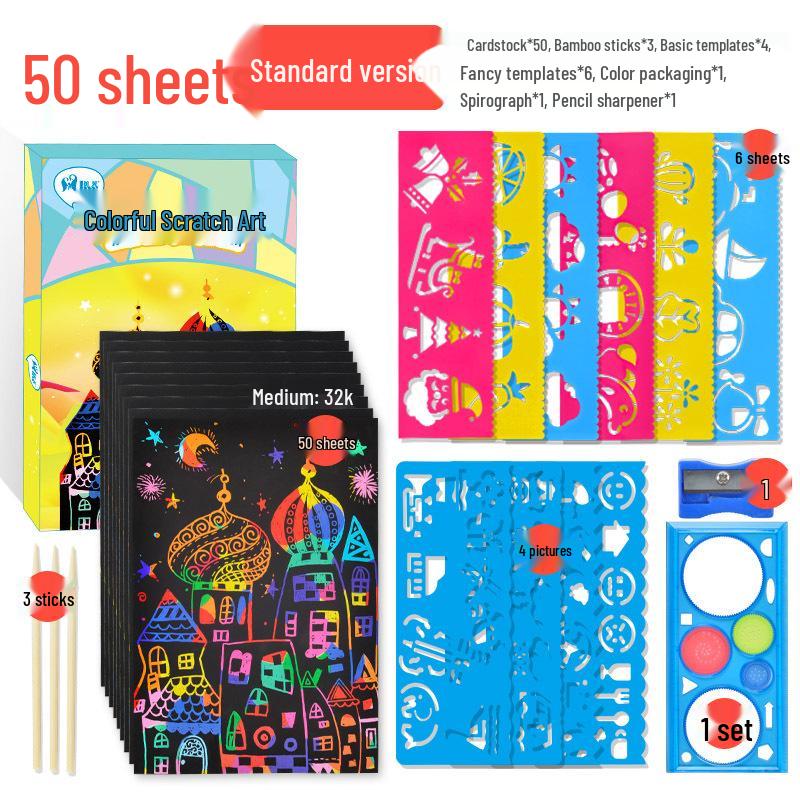 Kindergarten Art Supplies: Handmade Projects for Middle and Big Class Decorations.