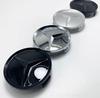 QQN 4 Pieces 75MM Integrated Black or Silver Star Logo Mercedes Benz C177 W218 Class Wheel Rims Center Hub Caps Auto Accessories