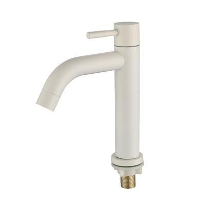 Sink Tap Bathroom Basin Faucet Deck Mounted Single Handle Stainless Steel Water Tap Anti-Leakage Rust-proof