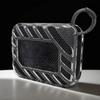 TPU Cover Case Anti-Drop Transparent Case Anti-Slip Carrying Sleeve Carrying Shell for JBL Go 4 Portable BT Speaker