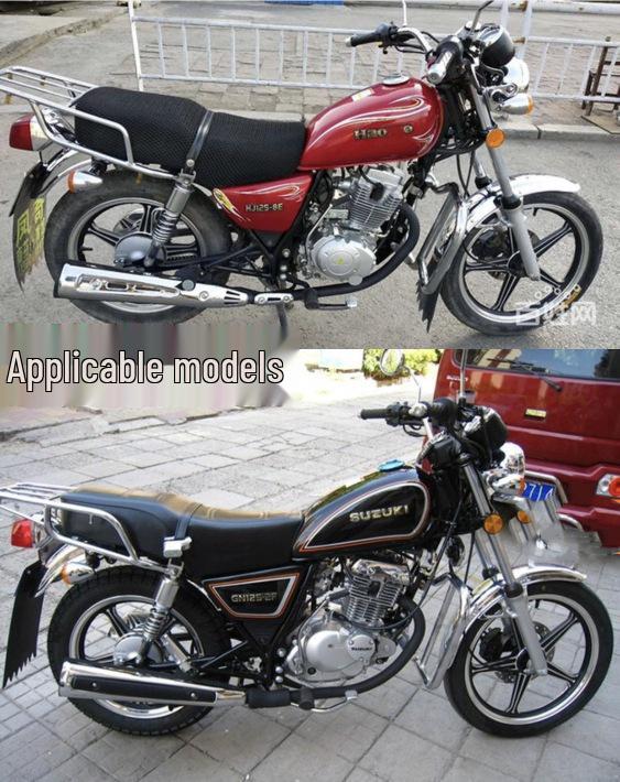 GN125 Round Headlight Assembly for Motorcycle - Prince 8 Model