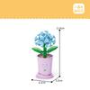 Hot Creative Small Building Block Flower Art Classic Brick Mini Potted Plant Gift For Girls Desk Decoration Simple Assembly Toys
