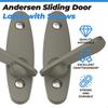 Gliding Door Thumb Latch Compatible with Andersen Sliding Glass Door Lock
