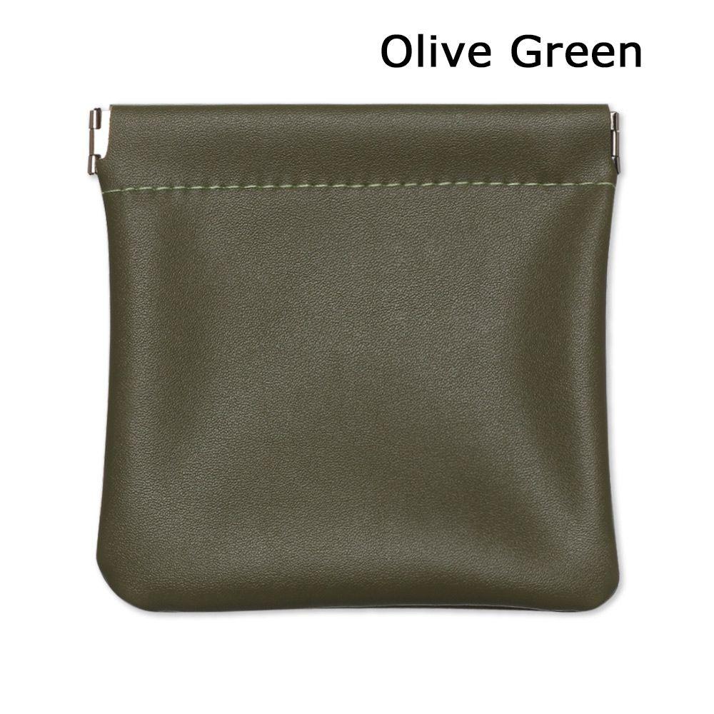 Fashion PU Leather Coin Pocket Purse Wallet Clutch Purse Key Pouch Earphone Bag Storage Bag Credit Card Holder Travel Accessory