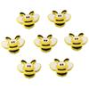 Cartoon Animal Bee Beads Bee Focal Pen Jewelry Making Flat Loose Spacer  Keychain Making