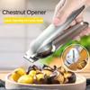 Chestnut Opener Cross-cut Shelling Machine Raw Chestnut Clip Can Opener Gadgets Walnut Shell Opener Household Kitchen Tools