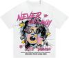SOLY HUX Men's Graphic Tees Y2K Baggy Shirts Unisex Oversized Tshirts Figure Print 90s Vintage Streetwear Tops