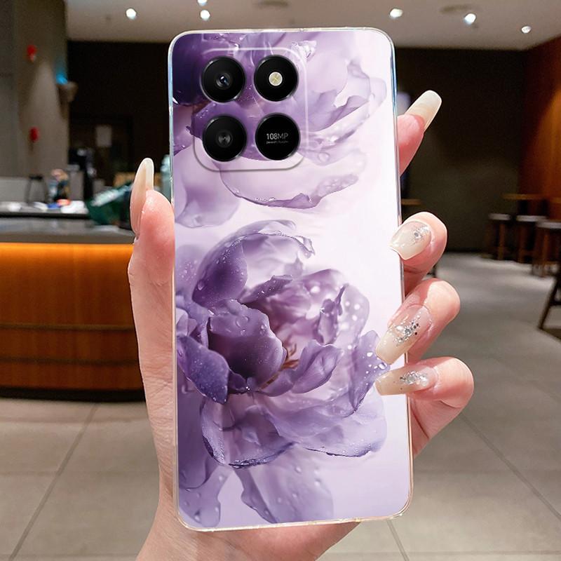 For Honor X7D Honor 400 Smart 4G 5G Luxury Dragon Cute Cool Boys Girls Soft silicone Phone Case Back Cover Transparent TPU Shell