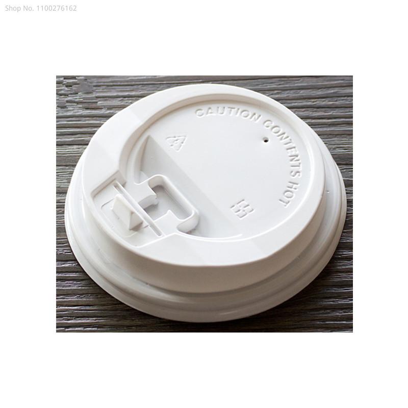 50pcs High Quality Double Layer Paper Disposable Coffee Cup 500ml Drink Christmas Cup New Year Milk Tea Paper Cup with Covers 50pcs