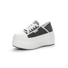Muffin Shoes Women's 2025 Spring New Two Wear Lazy Single Shoes Platform Height Increased by 8 Cm Fashion Casual Versatile Tide