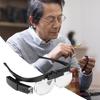 Reading Glasses Magnifying Glasses Different Times USB Powered with 2 Adjustable Brightness LED Light for Close Work Head Magnifier Glasses Jewelry