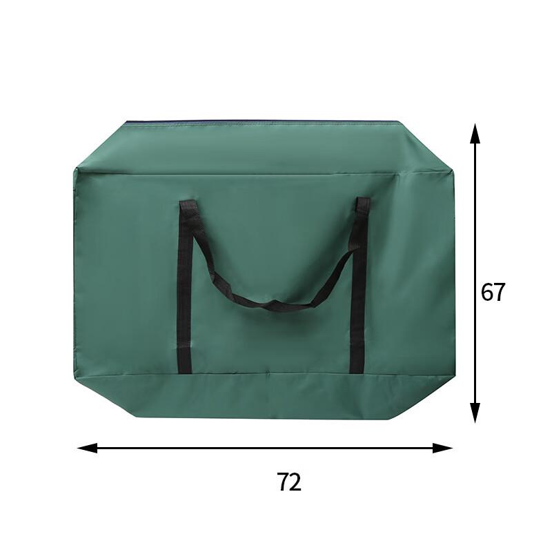 WEZHO Thick Canvas Storage Bag for Quilts and Clothes