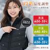BOTISONE Electric Heated Vest (26 Heating Points & DC/USB 2-Way Power Supply), 4 Independent Front and Rear Heating Zones, 3 Temperature Settings, Rap