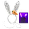Rabbit Ears Easter Festival Headband Plush Headband Masquerades Costume Headdress Child Roleplay Dress Up Hair Decors