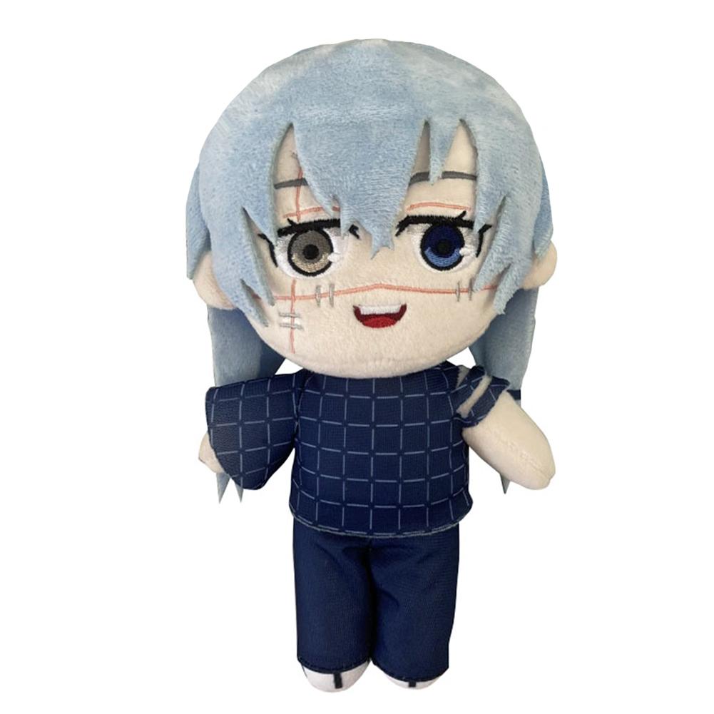 JJK Anime Plush Toy Nanami Kento Mahito Figure Gojo Geto Plusies Stuffed Doll Kugisaki Nobara Cosplay Plush Cute Soft Props Gift