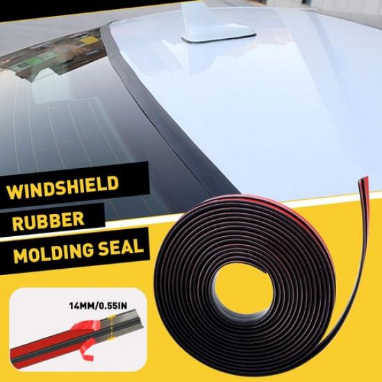 20ft Windshield Rubber Molding Seal Trim Universal for Windscreen and Sunroof US
