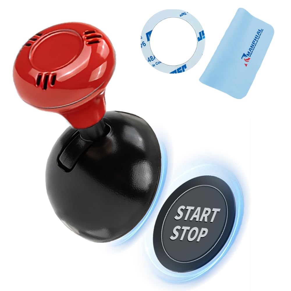 

кнопка запуска двигателя автомобиль запуск в одно касание кнопка джойстик смешная машина рычаг пуска кнопкой красный