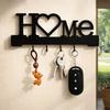 No-Drill Key Rack Iron Material Key Wall Hook Durable Wall Mounted Key Holder  Living Room