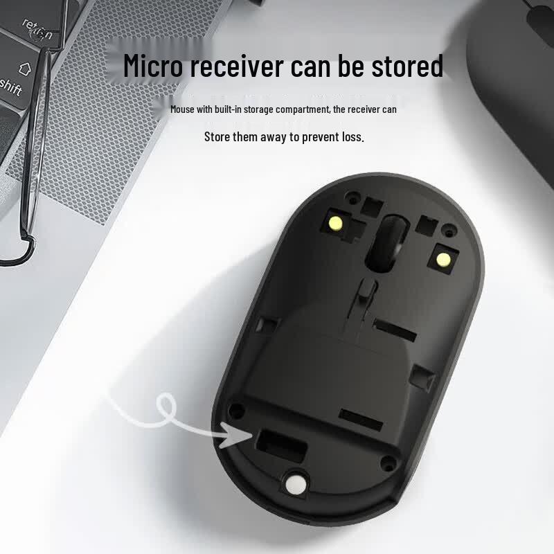 HP M241C White Dual-Mode Wireless Office Mouse