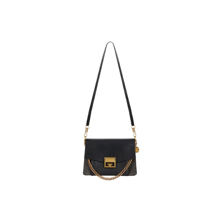 

Givenchy Two-Tone Leather And Suede GV3 Shoulder Bag Small Women Bags Black BB501CB033-002 Basic Set (Bag+Dust Bag)
