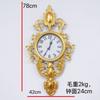 European and American Style Wall Clocks, Retro Living Room Home, Fashionable and Creative, Modern, Simple and Elegant Wall Clock