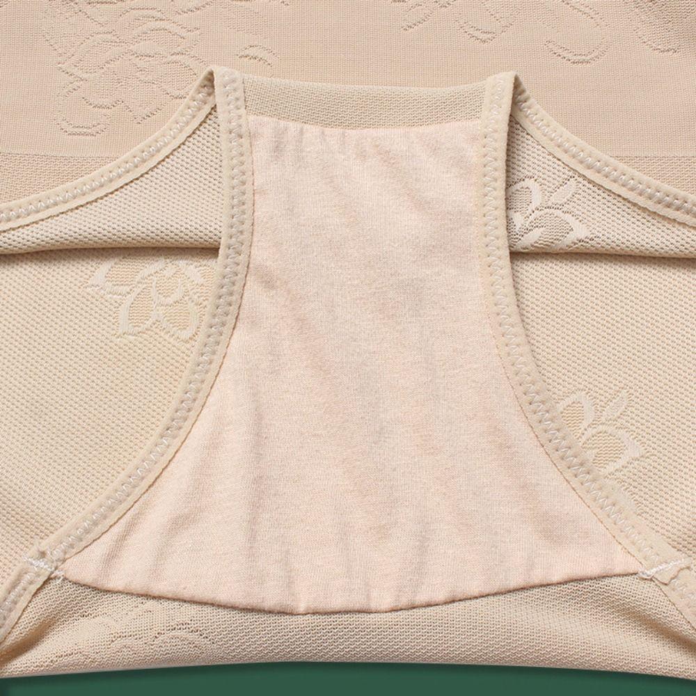 Mesh Flower Butt Lifter Briefs High Waist Seamless Panties Underpants Postpartum Body Shaper  Lady