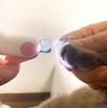LED Light Cat Dog Nail Clipper Cutter Professional Pet Claw Trimmer with Safety Lock Puppy Kitten Animals Care Grooming Tool Kit