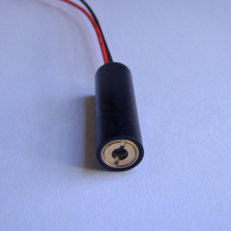 24V 650nm 1mW Laser Engraving and Positioning Module, 10x30mm OD