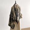 New Luxury Brand Cashmere Women Print Scarf Winter Warm Shawl and Wrap Bandana Pashmina Female Foulard Blanket Poncho Scarves