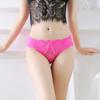 Plus Size Women's Waist Sexy Luxury Lace Hip Lift Beauty Hip Perspective Briefs Underwear
