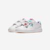 Puma Smash 3.0 Badge Velcro Infant [PKI39728706-PUMA White-Safe Lake-Red Fire]