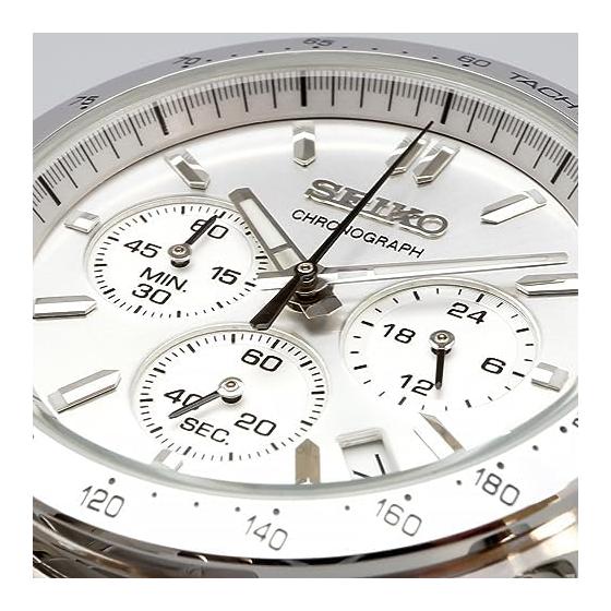 [Seiko] SEIKO 1/5 Second Chronograph Quartz Watch Men's SBTR009 Silver [Domestic Genuine Product]