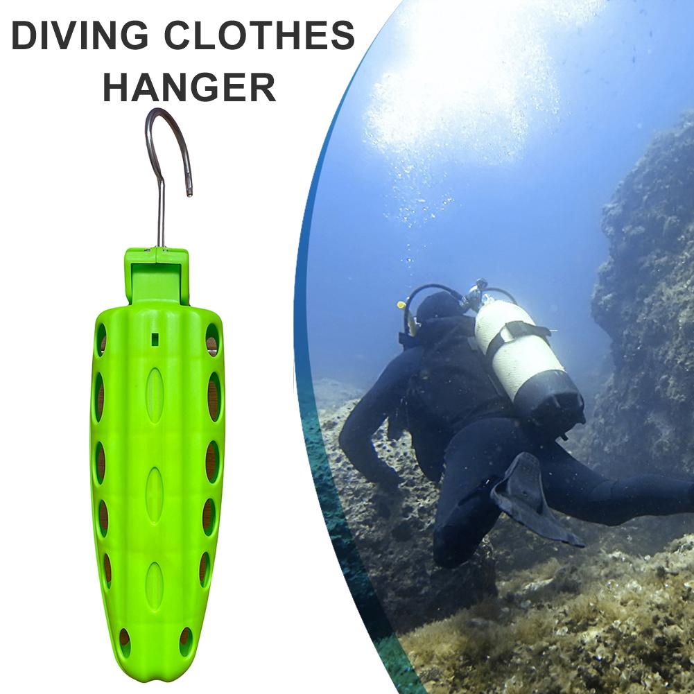 Folding Vented Hanger Foldable Clothes Hanger Plastic Portable Rustproof Surfing Gear Snorkeling Accessories