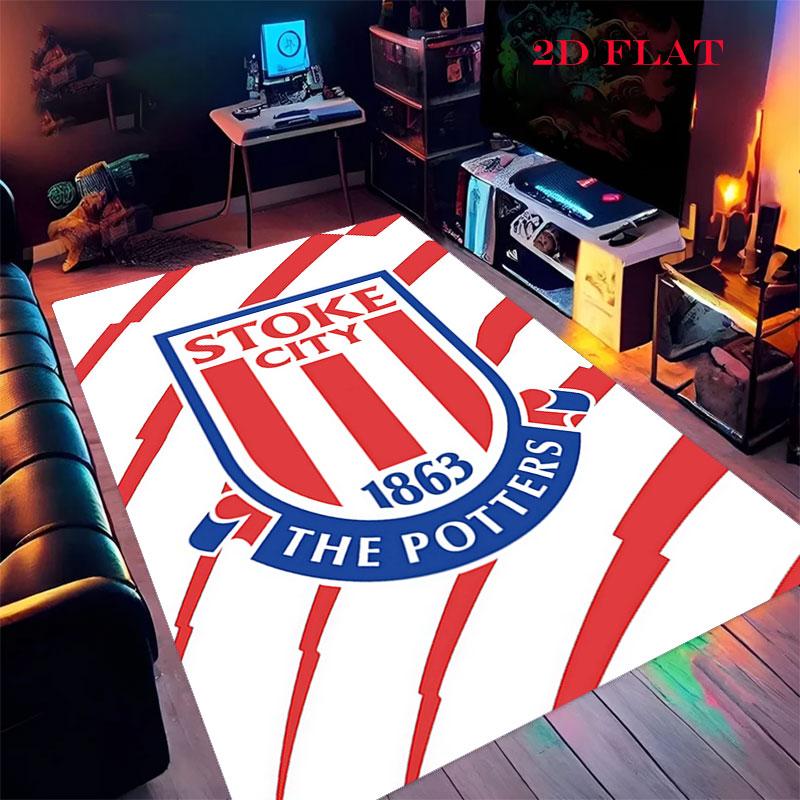 STO Logo Poster Carpet Rug for Living Room Bedroom Home Sofa Decoration,Kids Play Nonslip Floor Mat
