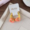 Cute Cartoon Children's Fruit Elastic Band, Girls' Summer Braided Hair, Candy-colored Hair Tie and Hair Band, Princess Hair Tie and Hair Accessory