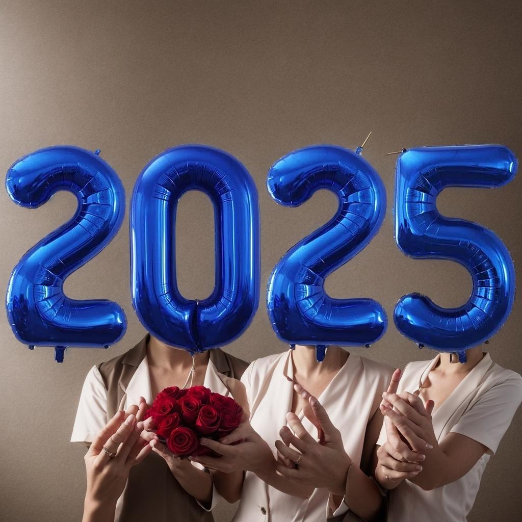 40 Inch Foil Number Balloons – Large Birthday Party Decoration Balloons For Celebrations And Photo Backdrops