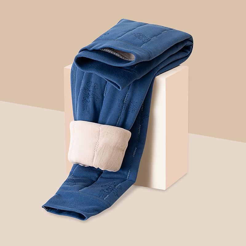 Autumn/Winter Girls' Cotton Thermal Leggings: Thick, Elastic, Slimming, Versatile