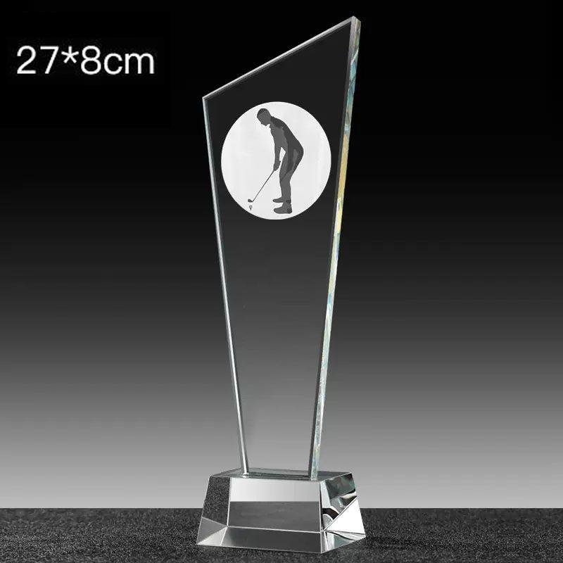 Metal Medal Sports Ball Games for Table Tennis, Marathon Athletic Games, Home Decor Award Souvenir, Carving Crystal Trophy, New
