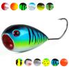 SOUGAYILANG Fishing Lures 15pcs Ice Fishing Jigs with Hooks Lead Jig Hooks Winter Full Metal Ice Lures Baits