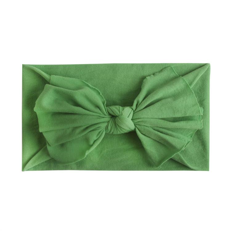 Nuovissimi Accessori Cerchietto per Bambino Morbido Confortevole Cerchietto con Fiocco in Nylon Dolci Cerchietti per Bambino
