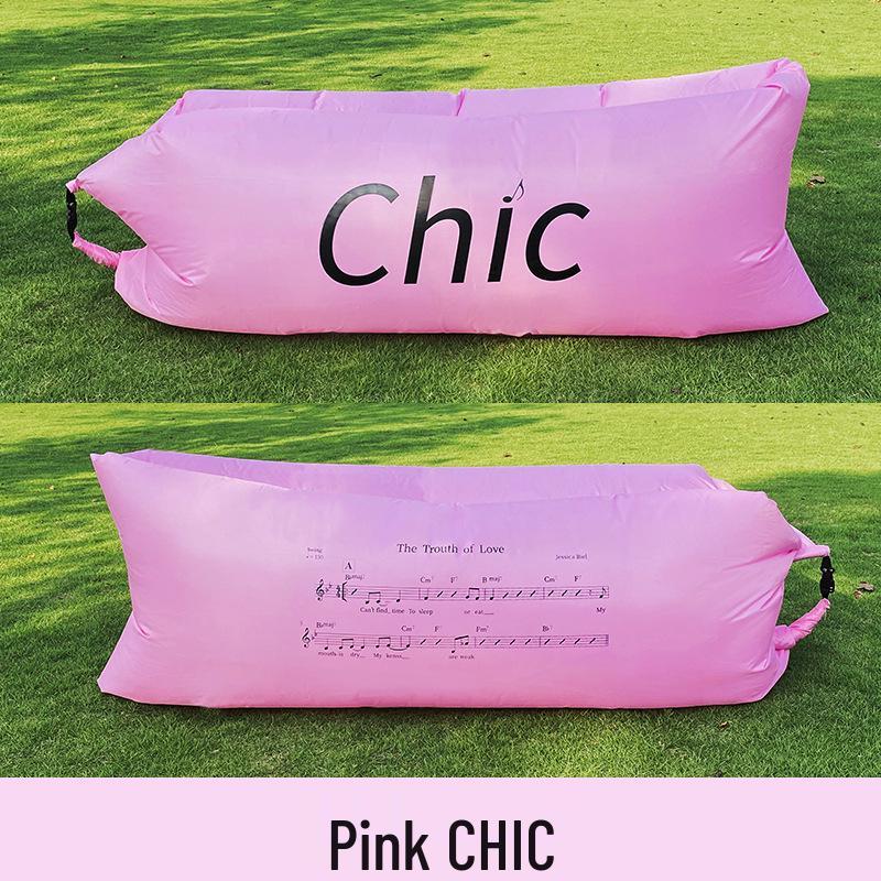 Aufblasbares Outdoor-Liegesofa - Tragbare Luftmatratze für Camping & Musikfestivals